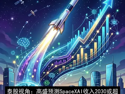 泰股视角：高盛预测SpaceX AI收入2030或超百倍
