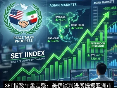 SET指数午盘走强：美伊谈判进展提振亚洲市场